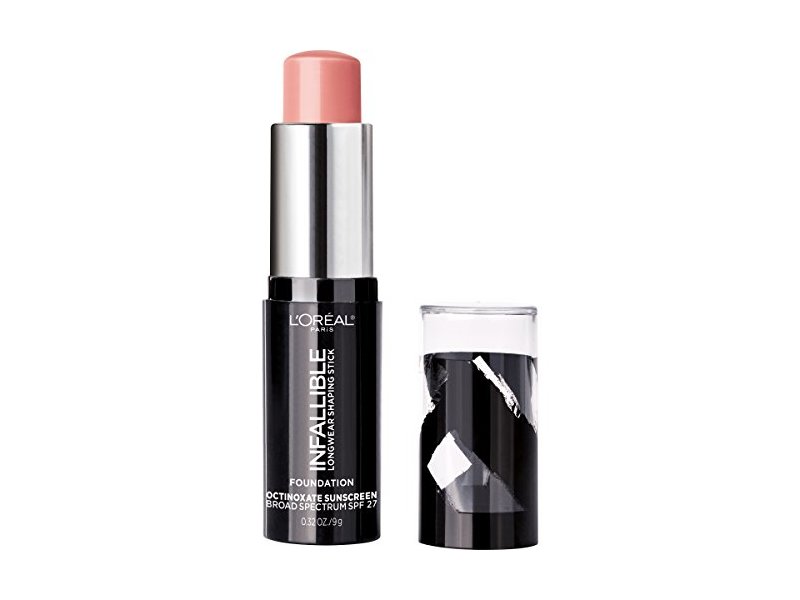 L'Oreal Paris Makeup Infallible Longwear Blush Shaping Stick, 45 Sexy Flush, 0.3 oz.