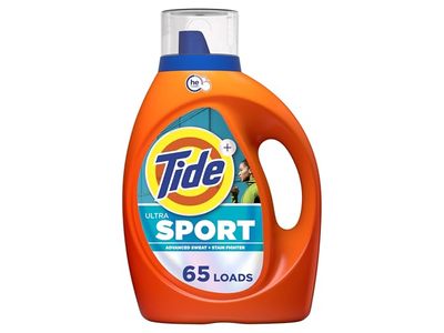 Tide Ultra Sport Liquid Laundry Detergent, 65 Loads, 92 fl oz/2.72 L