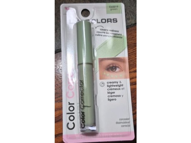 LA Colors Color Corrector Concealer, Green, 0.13 oz