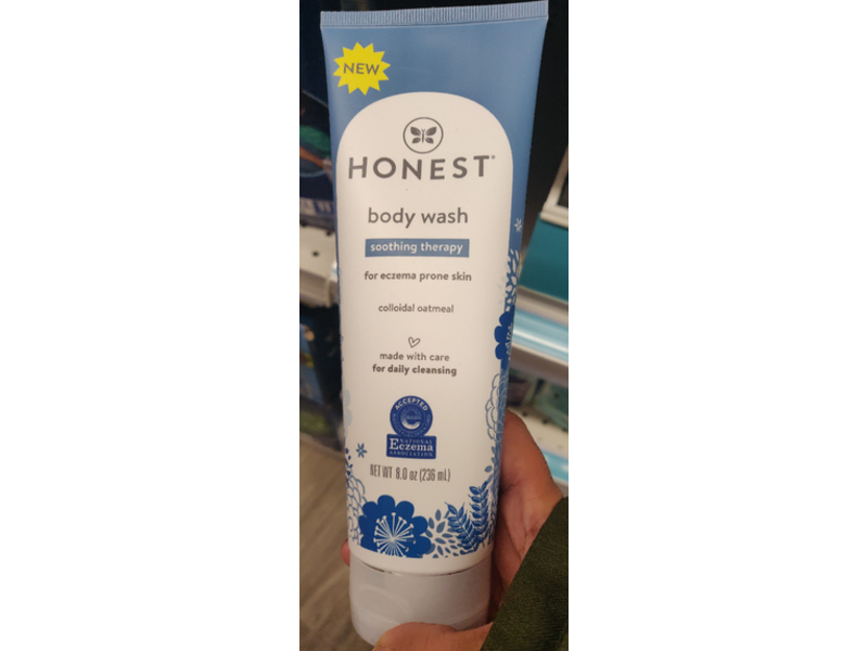 The Honest Company Eczema Soothing Therapy Body Wash, 8.0 Fl. Oz