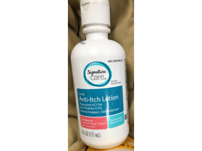 Signature Care Clear Anti - Itch Lotion, 6 fl oz/177 mL