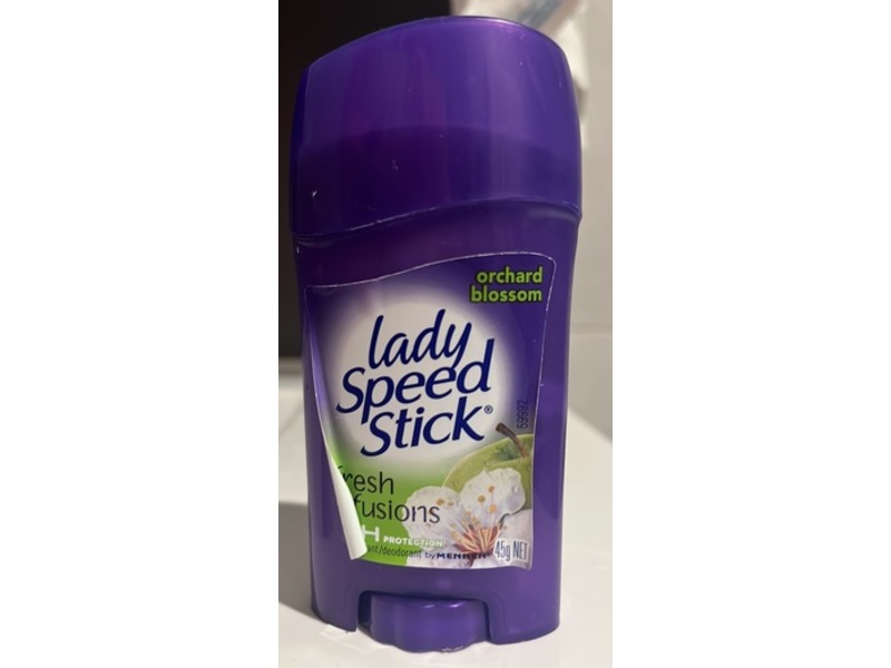 Mennen Lady Speed Stick Deodorant, Orchard Blossom, 45 g