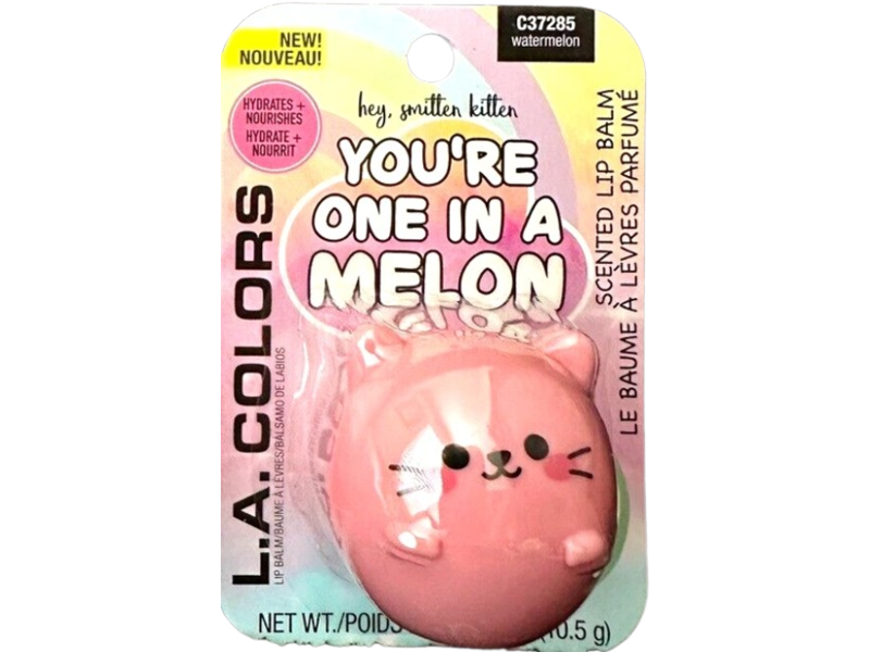 L.A. Colors Scented Lip Balm, You're One In A Melon, 0.37 oz/10.5 g