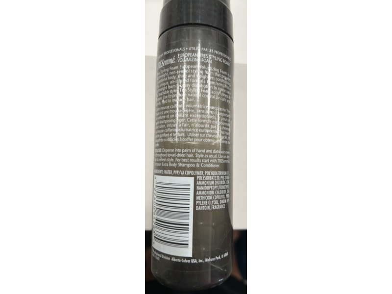 TRESemme Volumizing European Tres Styling Foam, 7 fl oz/207 mL