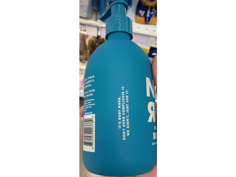 Nudy Rudy Body Wash, Sea Salt Suds, 16.9 fl oz/500 mL