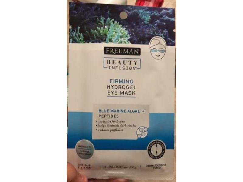 Freeman Beauty Infusion Firming Hydrogel Eye Mask, 0.31 oz/9 g