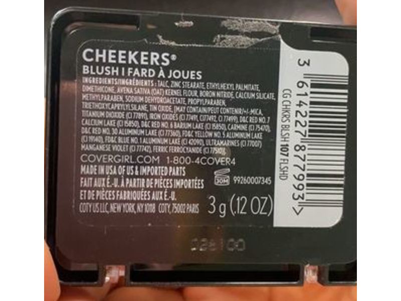 Covergirl Cheekers, Blush Cheek Colour, Flushed, 0.12 oz/3 g