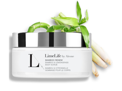 Lime Life By Alcone Bamboo Renew Exfoliating Body Scrub, 7 oz/198 g