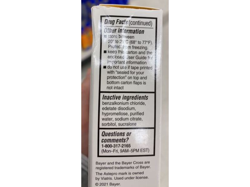 Astepro Children's Allergy Nasal Spray, 0.37 fl oz/11mL