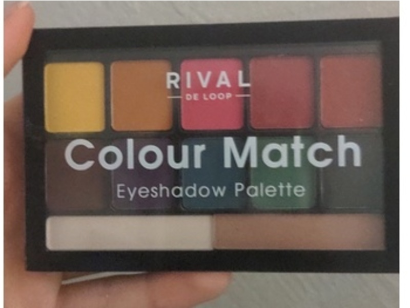 Rival D Loop Colour Match Eyeshadow Palette, 03 Colour Match, 9 g