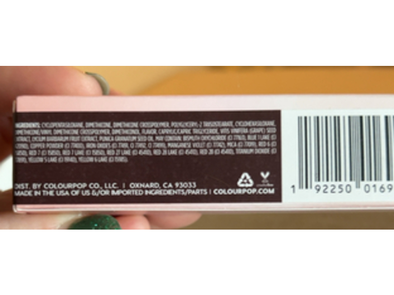 Colourpop Lux Velvet Liquid Lipstick, Zoom Zoom, 0.17 oz/4.75 g