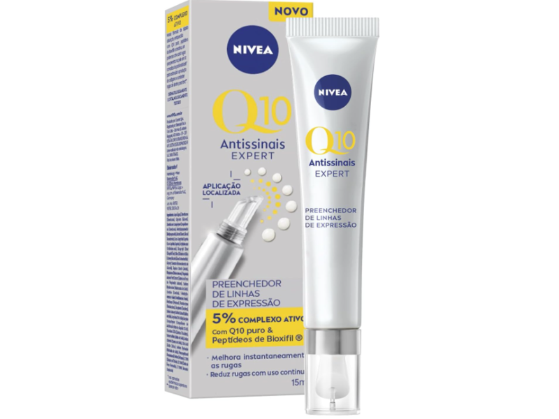Nivea Q10 Anti-Wrinkle Expert Targeted Wrinkle Filler Serum, 15 mL