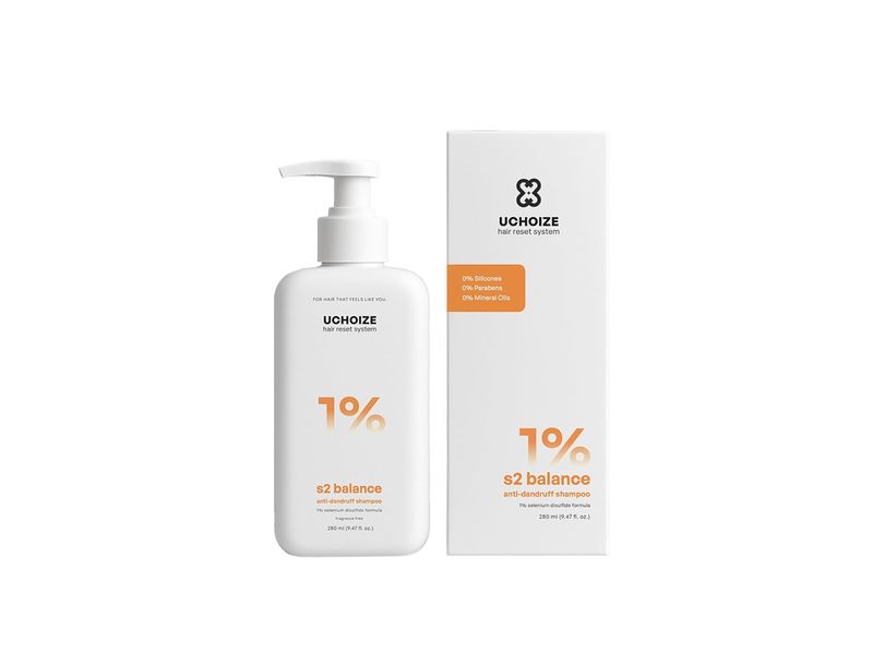 Uchoize S-2 Balance Anti-Dandruff Shampoo, 9.47 fl oz/280 mL