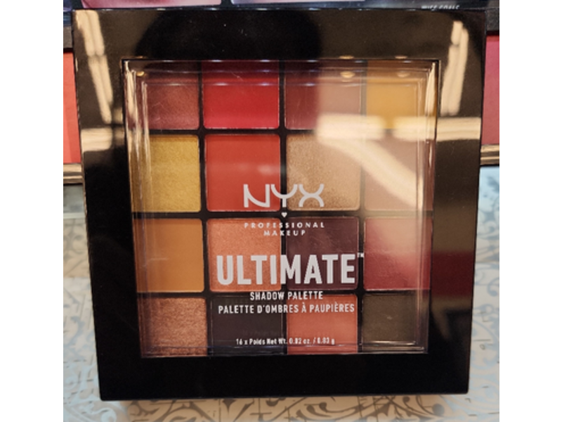 Nyx Professional Makeup Ultimate Shadow Palette, Usp09 Phoenix, 0.02 oz/0.83 g