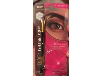 RME Romantic Beauty Eyebrow Pomade, Dark Brown, 0.11 fl oz/3.2 g