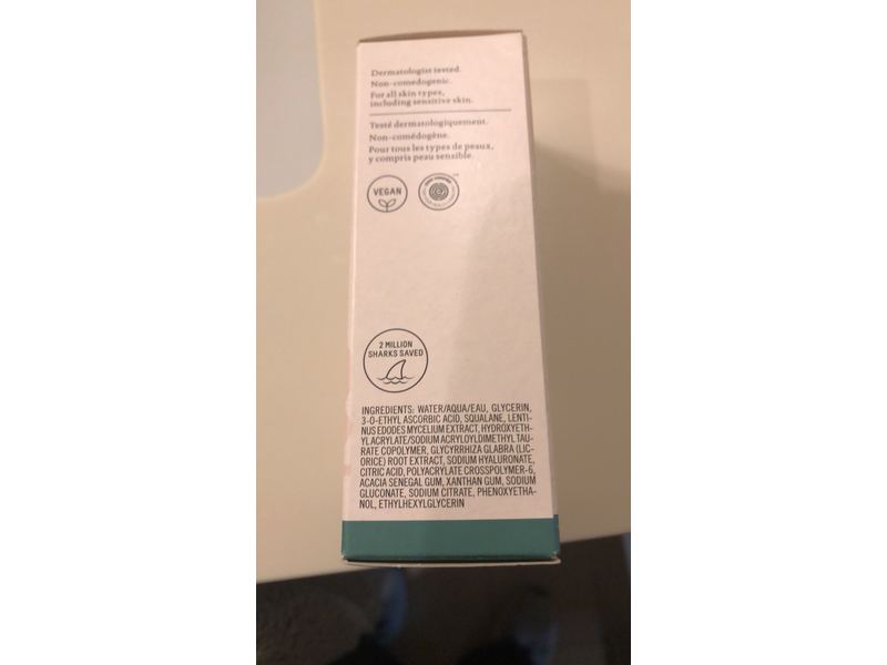 Biossance Squalane + Vitamin C Dark Spot Serum, 1.01 fl oz / 30 mL