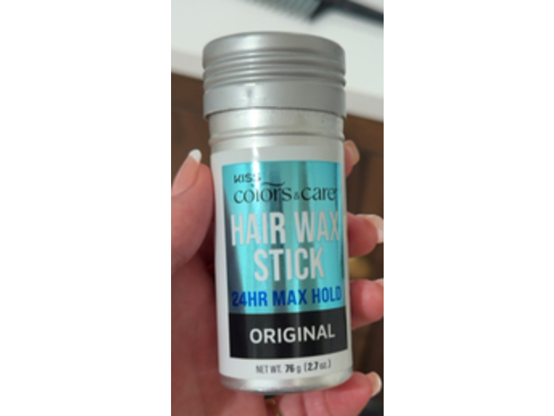 Kiss Colors & Care Hair Wax Stick, Original, 2.7 oz/76 g