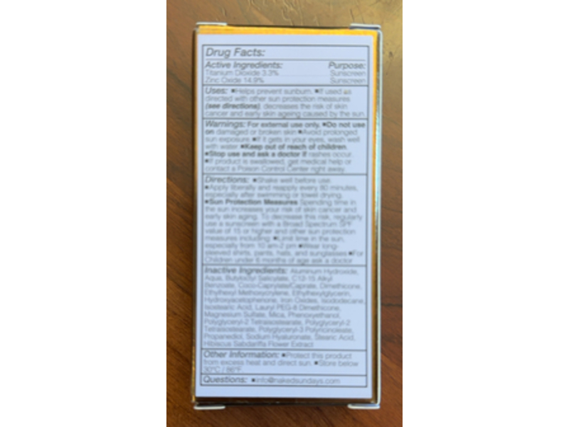 Naked Sundays Mineral Glow Serum Drops, Bronze, 1.35 fl oz/40 mL