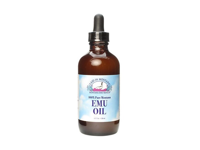 Montana Emu Ranch 100% Pure Montana Emu Oil, 4 fl oz (120 mL)