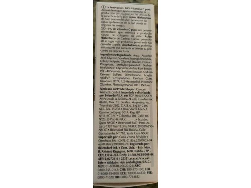 Eucerin Hyaluron-Filler Vitamin C Booster, 8 mL/8 g