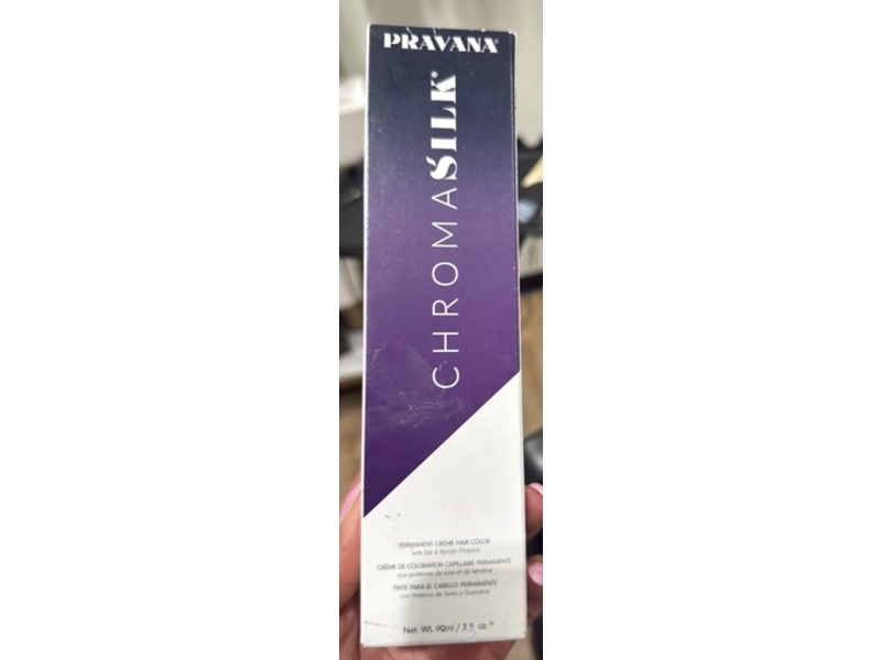 Pravana Chromasilk Permanent Creme Hair Color, 7.22 Intense Beige Blonde, 3 fl oz/90 mL