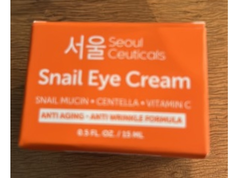 SeoulCeuticals Snail Eye Cream, 0.5 fl oz/15 mL