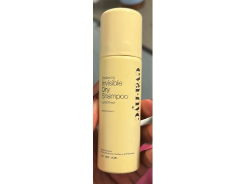 Eva-Nyc Freshen Up Invisible Dry Shampoo, Warm Vanilla, 1 oz/35 mL