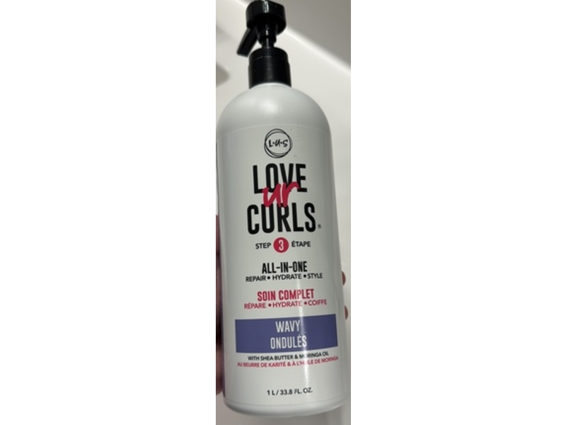 Love Ur Curls Step 3 All-In-One Styler, Wavy, 33.8 fl oz/1 L