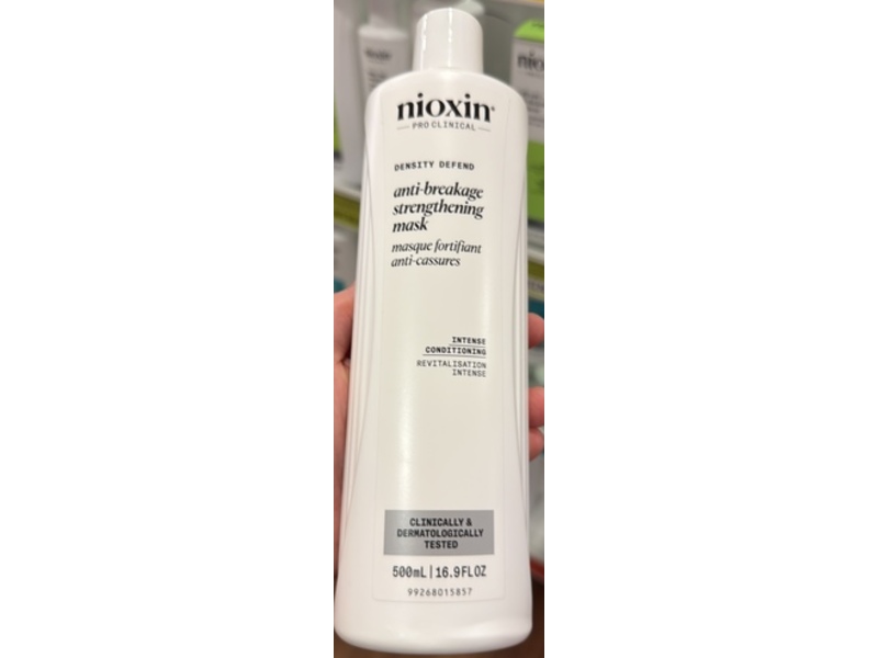 Nioxin Density Defend Anti-Breakage Strengthening Mask, 16.9 fl oz/500 mL