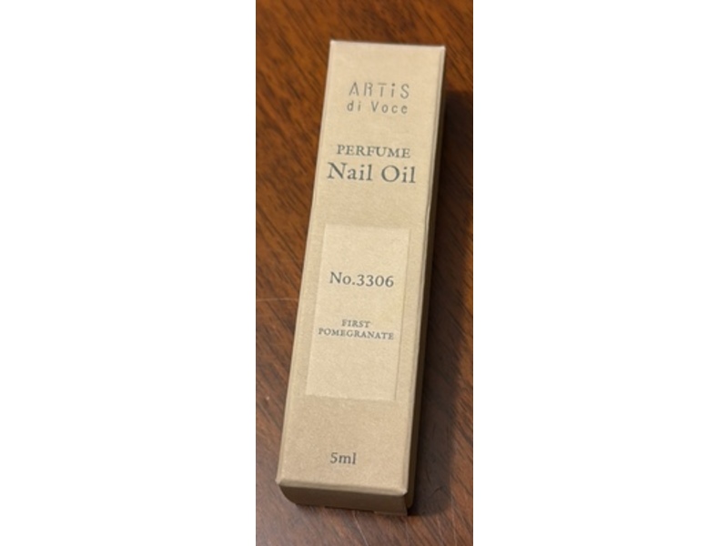 Artis Di Voce Perfume Nail Oil, First Pomegranate, 5 mL
