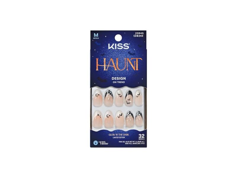 Kiss Haunt Press On Nails, HalloQueen, M, 32 Count