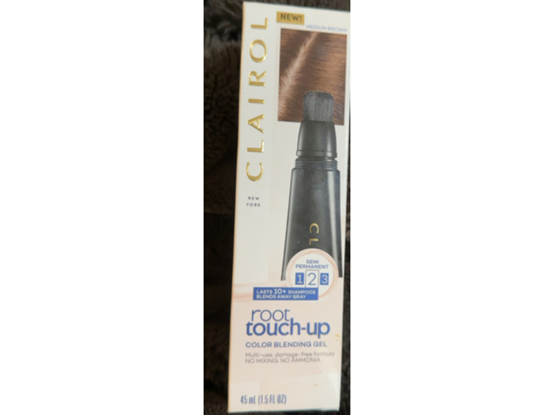 Clairol Root Touch Up Color Blending Gel, Medium Brown, 1.5 fl oz/45 mL