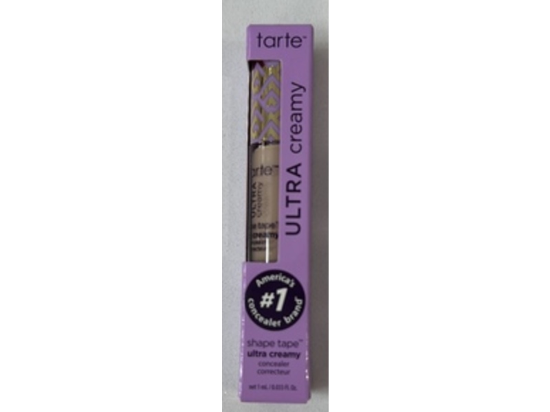 Tarte Shape Tape Ultra Creamy Concealer, 20S light sand, 0.033 fl oz/1 mL