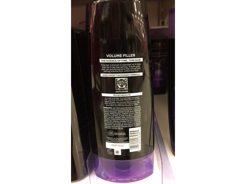 L'oreal Advanced Haircare Volume Filler Thickening Conditoner 12.6 Fl Oz (3 Pack)