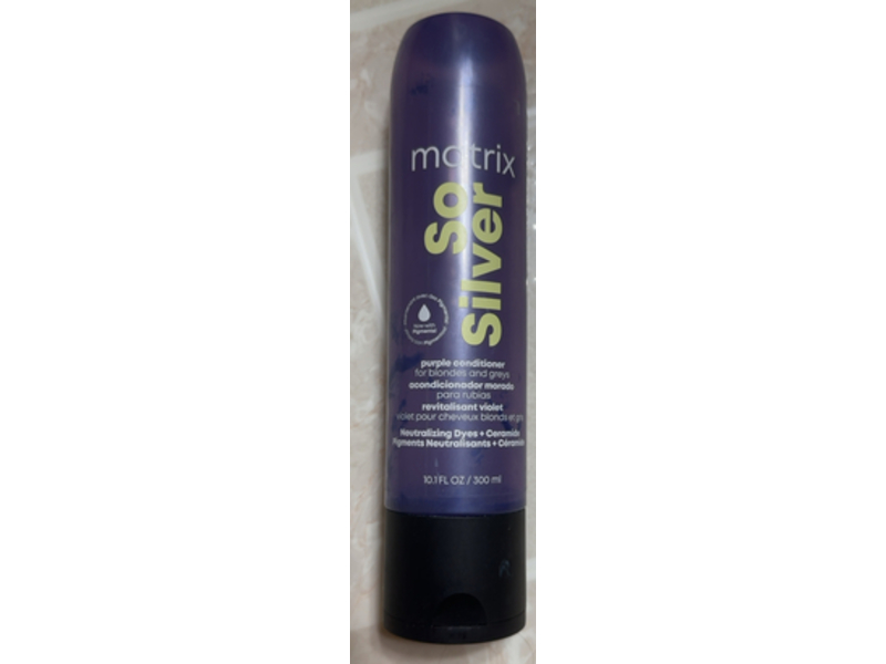 Matrix So Silver Purple Conditioner, 10.1 fl oz/300 mL