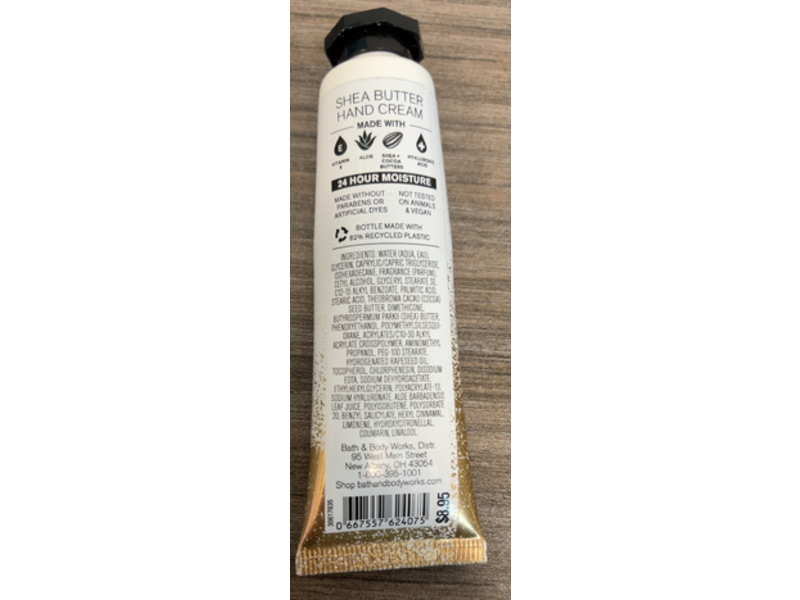 Bath & Body Works At The Beach Hand Cream, Shea Butter, 1 fl oz/29 mL