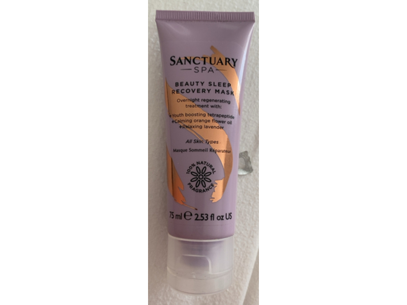 Sanctuary Spa Beauty Sleep Recovery Mask, 2.53 fl oz/75 mL