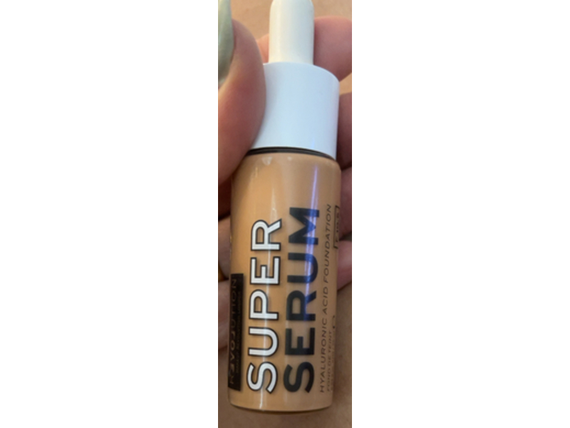 Revolution Super Serum Hyaluronic Acid Foundation, F10.5, 0.84 fl oz/25 mL
