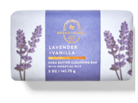 Bath & Body Works Aromatherapy Shea Butter Cleansing Bar, Lavender + Vanilla,5 oz/141.75 g - thumbnail 1