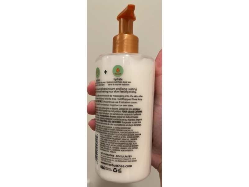 Tree Hut Palm Grove Hydraglow Body Serum, Hyaluronic Acid, Vitamin C & Niacinamide, 11 fl oz/325 mL