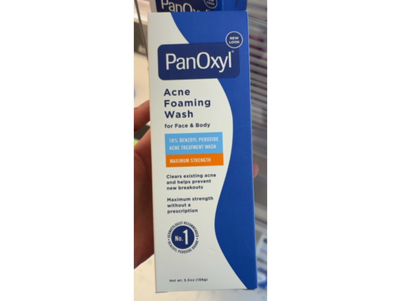 Panoxyl Acne Foaming Wash, 5.5 oz/156 g