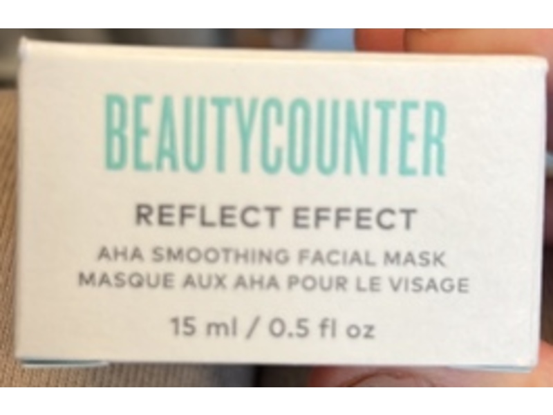 BeautyCounter Reflect Effect AHA Smoothing Facial Mask, 0.5 fl oz/15 mL