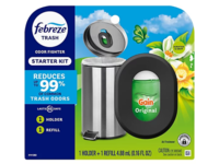 Febreze Trash Odor Fighter Air Freshener, Gain Original Scent, 0.16 fl oz/4.88 mL - thumbnail 1
