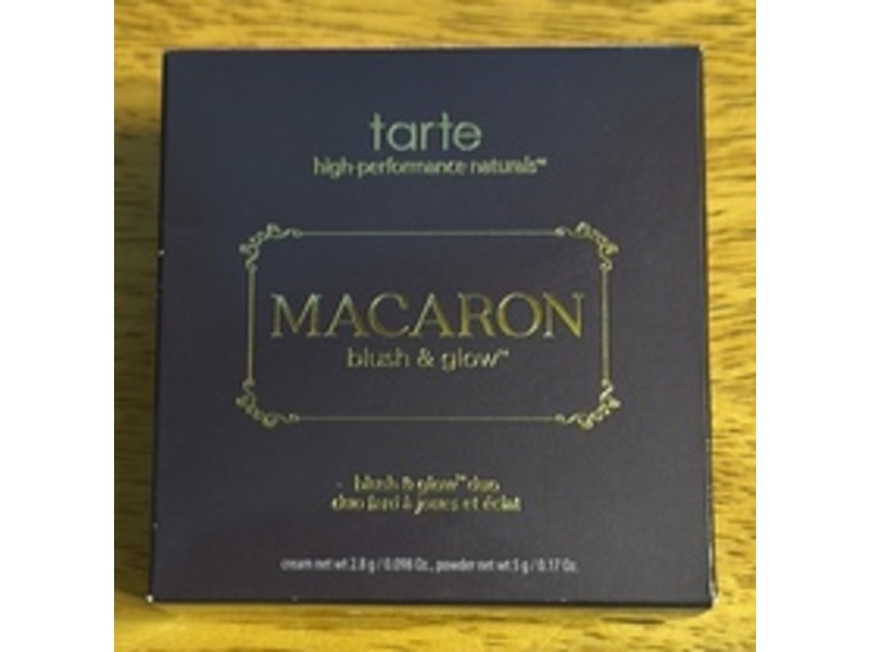 Tarte Macaron Blush & Glow Duo, Honey Blossom, 0.098 oz/2.8 g