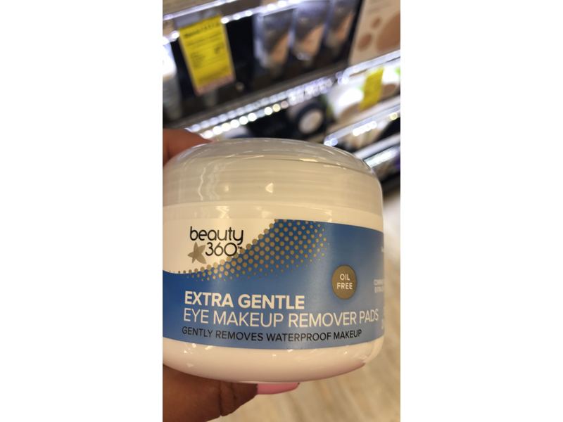 Beauty 360 Extra Gentle Eye Makeup Remover Pads Ingredients and Reviews