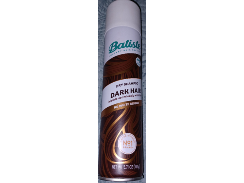 Batiste Dark Hair Dry Shampoo, 5.71 oz/162 g