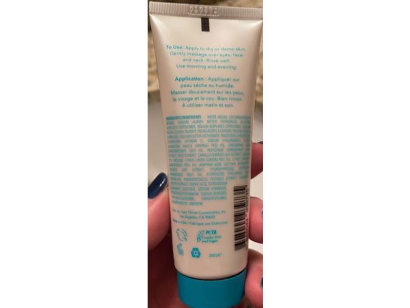 Thrive Causemetics Bright Balance 3-In-1 Cleanser, 1.7 fl oz/50 mL