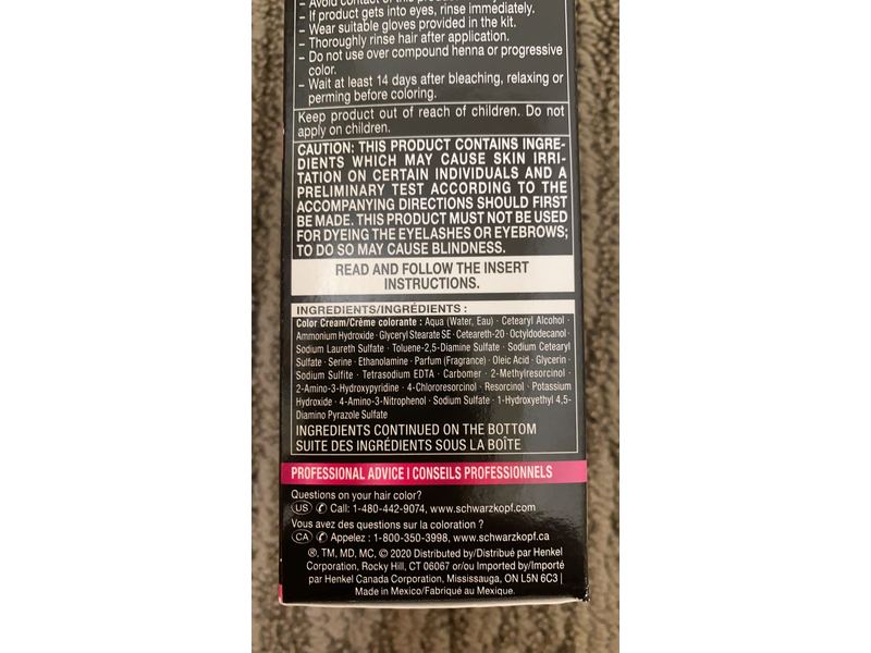 Schwarzkopf Ultime Hair Color Cream, 5.24 Cinnamon Brown, 2.03 Ounce