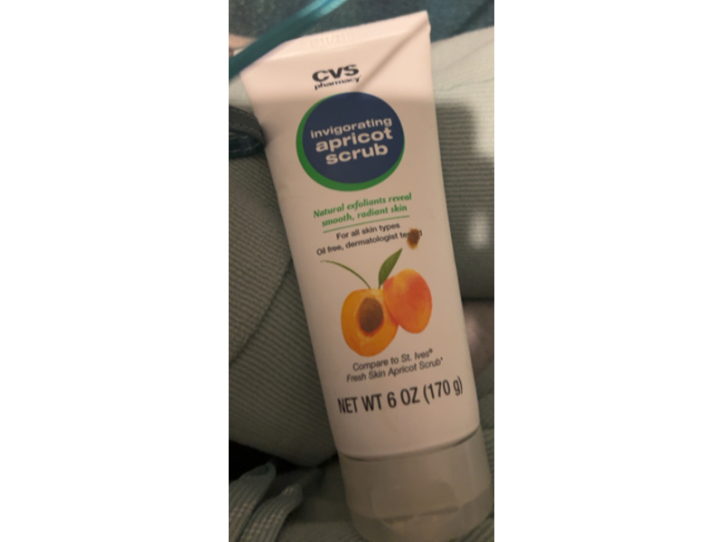 Cvs Pharmacy Invigorating Apricot Scrub, 6 oz/170 g