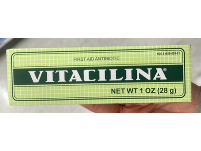 Vitacilina First Aid Antibiotic, 1 oz/28 g